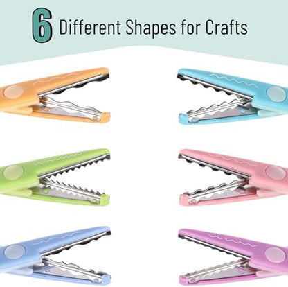 Mr. Pen- Craft Scissors Decorative Edge, 6 Pack, Rainbow - Image 4