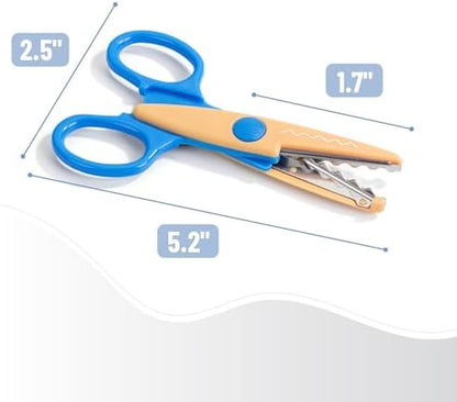 Mr. Pen- Craft Scissors Decorative Edge, 6 Pack, Spring Colors - Image 3