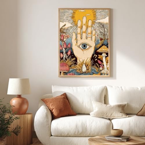 CRZMODE Paint by Numbers Kit for Adults, Hand Paint by Numbers for Adults, Acrylic Painting Crafts for Home Decor Gift (16x20inch) - Image 3