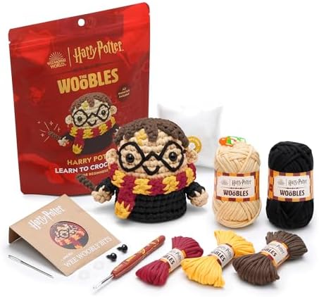 The Woobles Harry Potter Crochet Kit for Beginners by TheWoobles