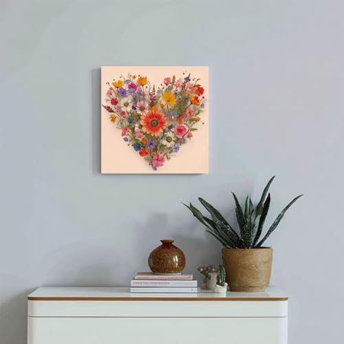 Gemozaic Flowers Paint by Numbers Kit for Adults with Frame and Easel - Image 5