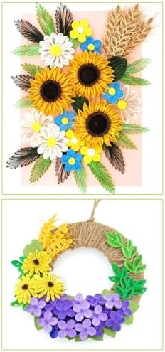 Paper Quilling Kit Colorful Cardmaking Handmade Supplies - Image 7