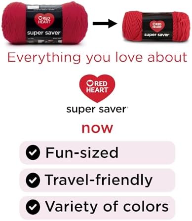 Red Heart Craft Kit, Yarn for Crocheting and Knitting - Image 6