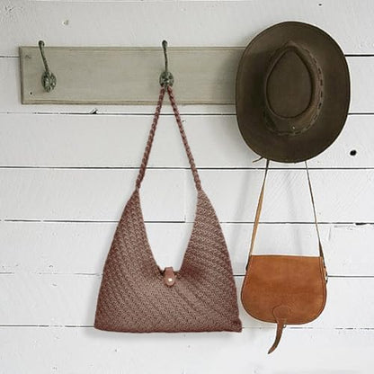 ACRNIGHEET Beach Bag Crochet Kit for Beginners Brown Crochet Bag Making Kit for Women Knitting Supplies Kits DIY Craft Kits for Adults with Video Guide Tutorial Boho Style Gift Ideas - Image 4