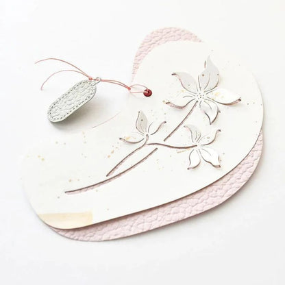 Lapoo Cutting Die for Scrapbooking, 3D Backgrounds Frame New Cutting Dies DIY Album Card Making Decor Paper Craft Metal Die Cuts Party Decorations (Core 5 x 2.6 in) - Image 6