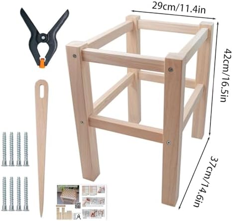DIY Stool Frame Kit Beginner Friendly Multifunctional Educational - Image 6