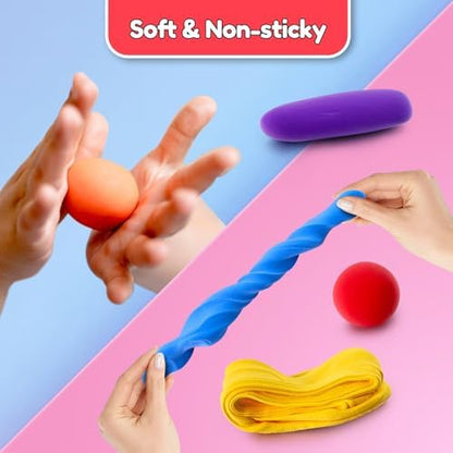 Air Dry Clay 170 Colors, Modeling Clay for Kids, DIY Molding Toy with Tools - Image 3