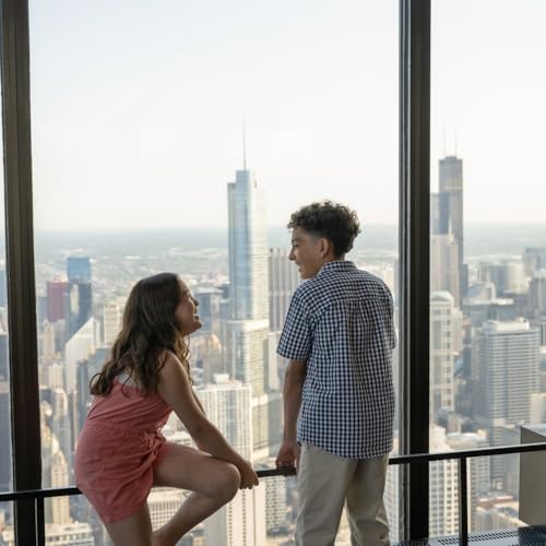 360 Chicago Observation Deck Gift Experience for 2, Date Night Idea - Image 7