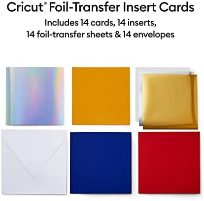 Cricut Foil Transfer Cards, S40 Celebration Sampler | 4.75 in x 4.75in | 14 Count - Image 2