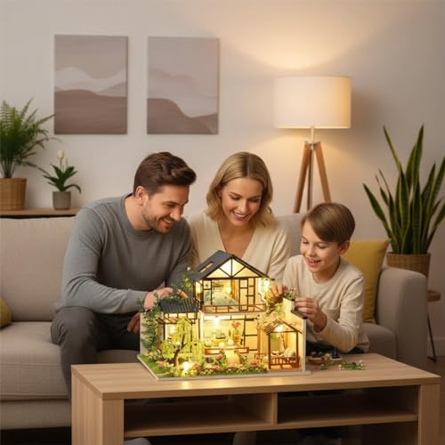 DIY Japanese Miniature House Kit, Book Nook Kit for Adults to Build - Image 5