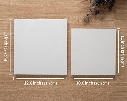 Large Photo Album Self Adhesive 4x6 8x10 10x12 13"x12.8" Magnetic Scrapbook Album 12.6"x11" Inch 60 Sticky Pages Linen Cover DIY Photo Album with A Metallic Pen and DIY Stickers (White) - Image 6