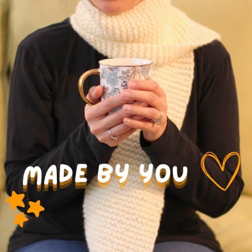 MaconGoods Grandma's Knitting Kit - Complete Knitting Kit for Beginners - Includes Beginner Yarn, Bamboo Needles, Video Tutorial, and Written Guide & More - Easy Learn to Knit Kit - Image 2