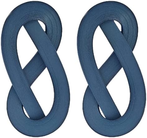 Acoeitl Quilling Paper Strips 240 Strips Dark Blue Paper Quilling Set Width 5mm Length 53cm Quilling Supplies DIY Quilling Paper Quilling Art Strip for Crafts (2 Pack) by Unknown