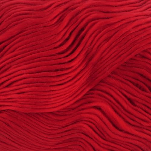 Loops & Threads Facets Yarn - Yarn for Knitting, Crochet, Weaving, and Arts & Crafts - Red, Acrylic, 3.5 oz - Image 2