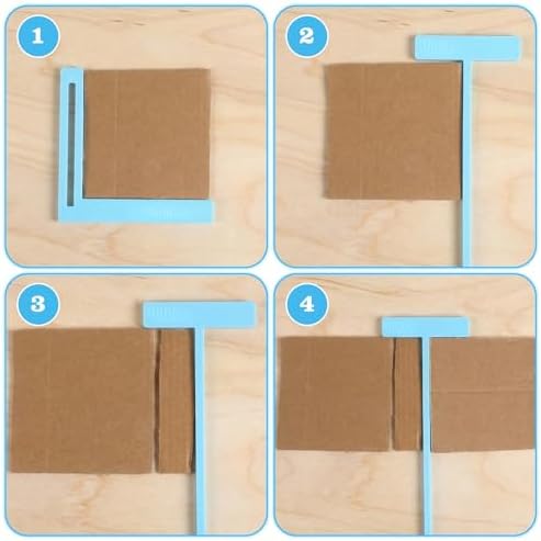 6 Pcs Bookbinding Easy Scrapbooking Tool for Starter, Book Binding Tool kit - Image 4