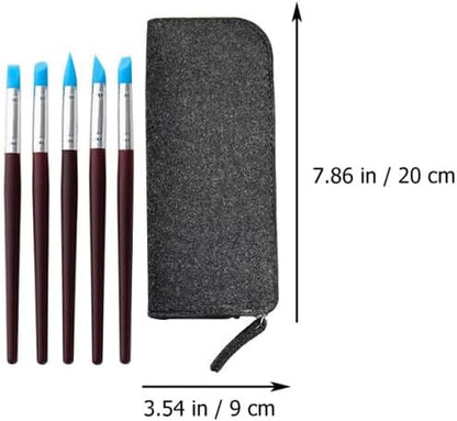 DOITOOL Polymer Clay Tools Kit 25 pcs Clay Carving Tools for Sculpting Forming Cutting Scraping Smoothing Pottery Tool Set for Beginners and Professionals 7.87 X 3.54 X 1.18 in - Image 4