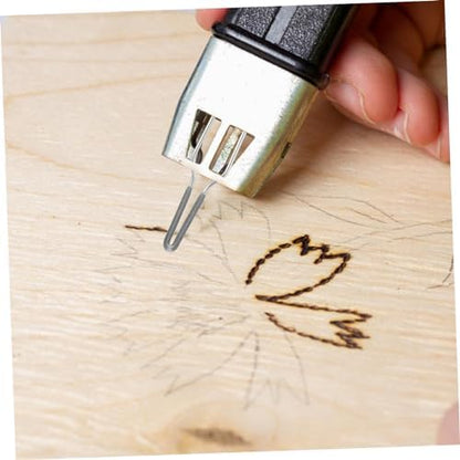 5sets Temperature Pyrography Wire Burner Pen Tips Kit Assortment for Wood Burning and Drawing Compatible Materials - Image 5