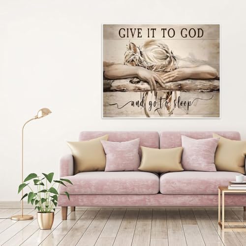 Christian Woman Paint by Numbers Kit for Adults Beginner (Without Frame) - Image 5