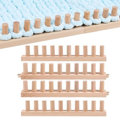 cenoz 61" Beechwood Chunky Blanket Knitting Loom Kit by cenoz