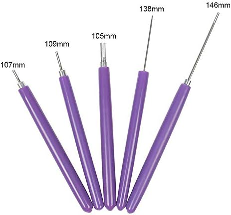 NX Garden Quilling Tools 5PCS Different Size Multifunction Paper Quilling Slotted Kits - Image 2
