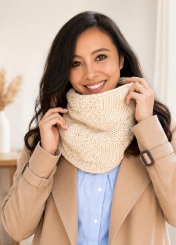 We Are Knitters Stitch Sampler Knitting Kit | Beginner-Friendly Knitting Starter Kit with Yummy Yarn | Learn Essential Stitches & Make Your First Snood - Image 2