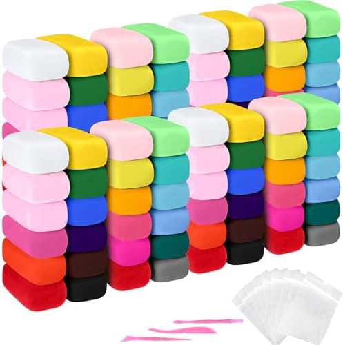 Poen 180 Pcs Air Dry Clay Kit with Sculpting Tool, 36 Colors by Poen