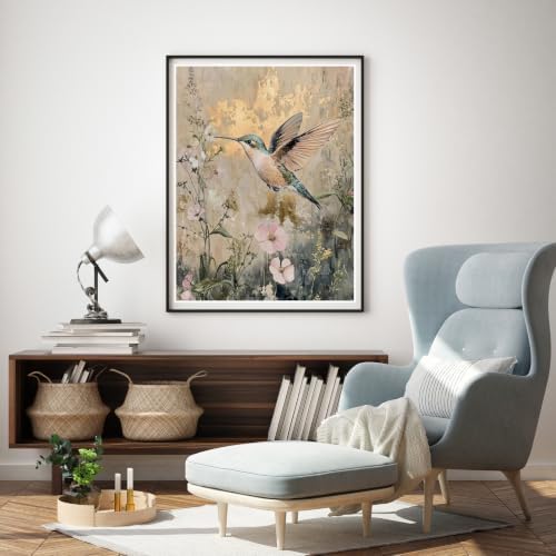 WUDWL Paint by Numbers Kit for Adults Framed Canvas, with Wooden Easel - Image 5