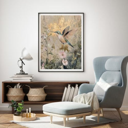 WUDWL Paint by Numbers Kit for Adults Framed Canvas, with Wooden Easel - Image 5