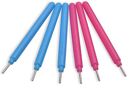 Paper Quilling Tool Set, 6 Pieces Paper Quilling Slotted Tools 1 Piece Quilling Curling Coach and 1 Piece Quilling Comb for Art Craft DIY Paper Project - Image 5