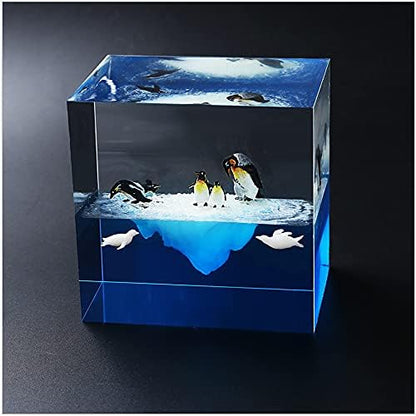 Woohome 3D Resin Moulds & Fillers - 20 Mini Penguin Casting Moulds for Art Resin Crafts & Jewelry Making - Image 7