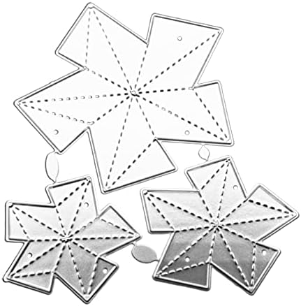 Luyismer Windmill Metal Cutting Dies Stencil Scrapbooking Album Stamp Paper Card for Handmade Greeting Cards Embossing Decor Metal Cutting Dies for Cards - Image 3