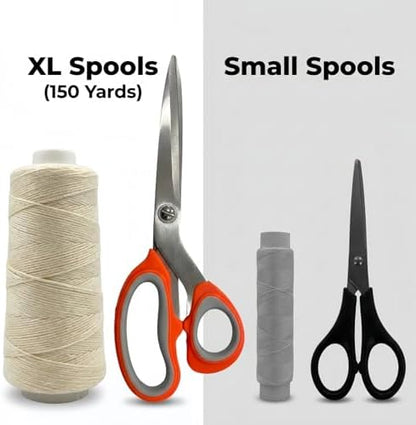 Sewing Kit for Adults, Forypretty Needle and Thread Kitfor Sewing,Professional Sewing Supplies Accessories with Tailor Scissors,43XL Thread,30 Needles,Yarn Snips and More for Travel Home Beginners - Image 3