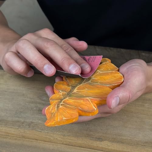Sharky DIY Oak Leaf Wood Carving Kit for Beginners - Image 6