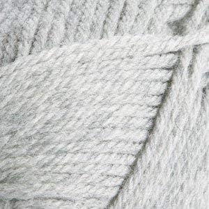 Knit Picks Wool of The Andes Yarn Pack - 10 Skeins of Gray 100% Wool Worsted Weight Yarn (Dove Heather)