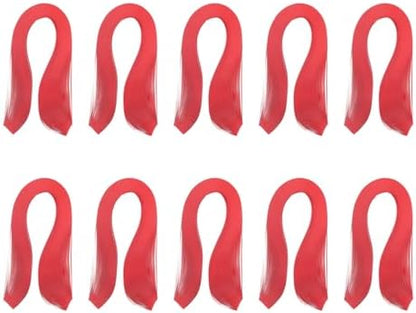 PATIKIL 1200pcs Quilling Strips Paper 1/8"(3mm) 39cm Origami Paper Quilling Strip for Art DIY Hand Craft Christmas, Red by PATIKIL