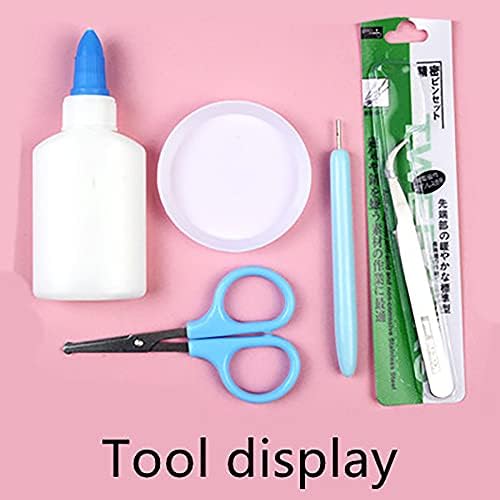 Love Heart Paper Quilling Kit Paper Quilling Adult Craft Great for DIY Craft Workshop,Home Decoration,Birthday Gift,Adult Friend interaction.It's Suitable for Adult and Craftsmen.Creative Stress Relie - Image 5