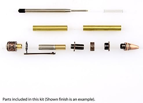 Legacy Woodturning, Inspirational Pen Kit Starter Pack with Bushings, Hurricane M42 Cobalt Drill Bit, Pen Kits, Wood Pen Blank Sampler Pack - Image 7