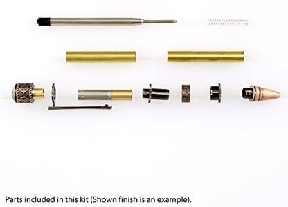 Legacy Woodturning, Inspirational Pen Kit Starter Pack with Bushings, Hurricane M42 Cobalt Drill Bit, Pen Kits, Wood Pen Blank Sampler Pack - Image 7