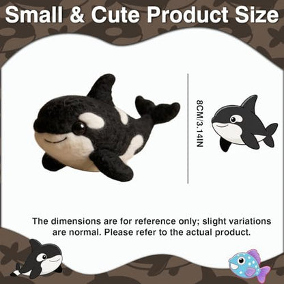 DIY Needle Felting Kit Cute Orca Killer Whale – Needle Felting Starter Kit with Fiber Roving, Needles, Felting Pad & Instructions | Felted Ocean Animal Kit for Beginners Adults | DIY Craft Gift - Image 2