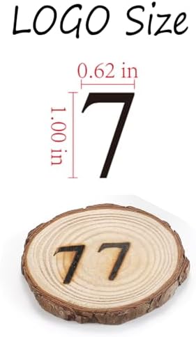 AIMOADO 1" Number 7 Branding Iron for Wood, Steak, Leather & Hats - Image 2