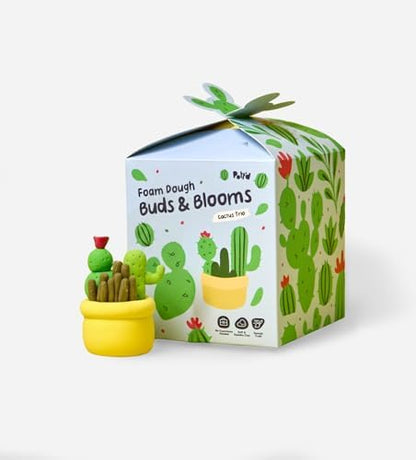 Pott’d Foam Dough Collectibles Air Dry Clay Kit for Adults, DIY Crafts Includes Clay Tools, Colourful Foam Clay, Guides for Mini Food Characters, Plant Projects and Date Night Creations by Pottd