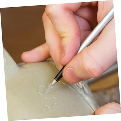 balacoo 4 Sets Woodburning Kit Pyrography Tips 18-23mm Wire Tips Solid for Wood Burning Tool - Image 5