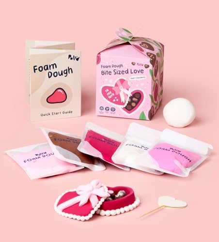 Pott’d Foam Dough Collectibles Air Dry Clay Kit for Adults, DIY Crafts Includes Clay Tools, Colourful Foam Clay, Guides for Mini Food Characters, Plant Projects and Date Night Creations - Image 6