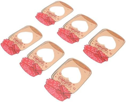 Xyntor Jar Shaped Greeting Cards Set | 30 Cards + 30 Plastic Bags + Double Sided Tape | Creative Craft Kits for Young Crafters/Weddings/Parties | Interactive DIY Card Making Supplies - Image 6