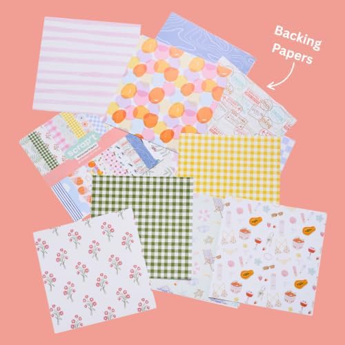 Travel Scrapbook & Junk Journal Supplies Kit – Travel Stickers, Scrapbook Paper, Washi Tape, Memo Pad, Embellishments, Glue Tape Runner & Glue Dots for Journaling & Memory Books (Travel) - Image 7