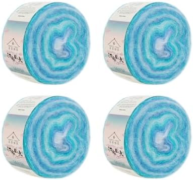 Dawn Impression Yarn 4 Pack 100g Spring Jasmine by Susan%E2%80%98sFamily