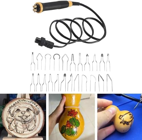 Antislip Grip Wood Burner Pen for Wood Burning Kit - Image 3