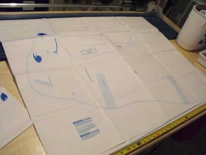 36 Inch and 24 Inch Tall Playful Polar Bears - A Woodworking Full Size Pattern and Instructions Pkg to Build Your Own Yard Art Project - Image 3