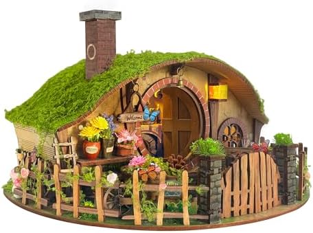 DIY Miniature House Kit The Magic Ring House 3D Wooden Puzzles by STRUCWOOD