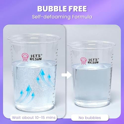 LET'S RESIN 34oz Crystal Clear Epoxy Resin, Casting Resin for Beginners - Image 3